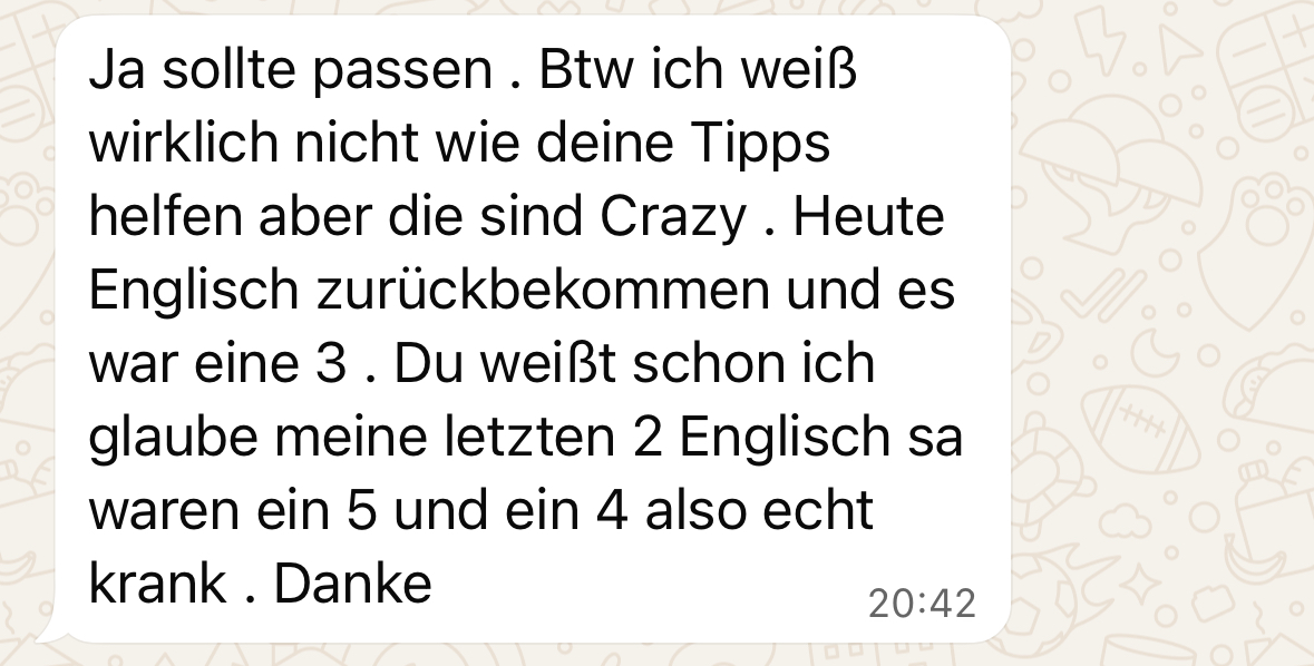 Schüler- / Elternfeedback 3